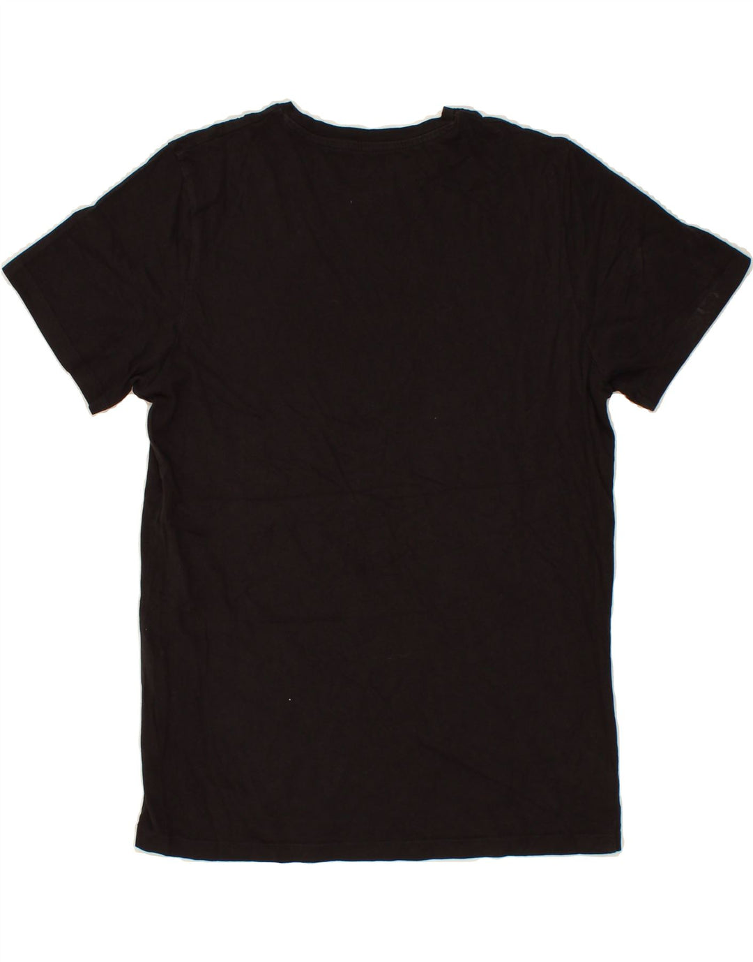 JACK & JONES Mens Regular Fit Graphic T-Shirt Top Small Black Vintage Jack & Jones and Second-Hand Jack & Jones from Messina Hembry 