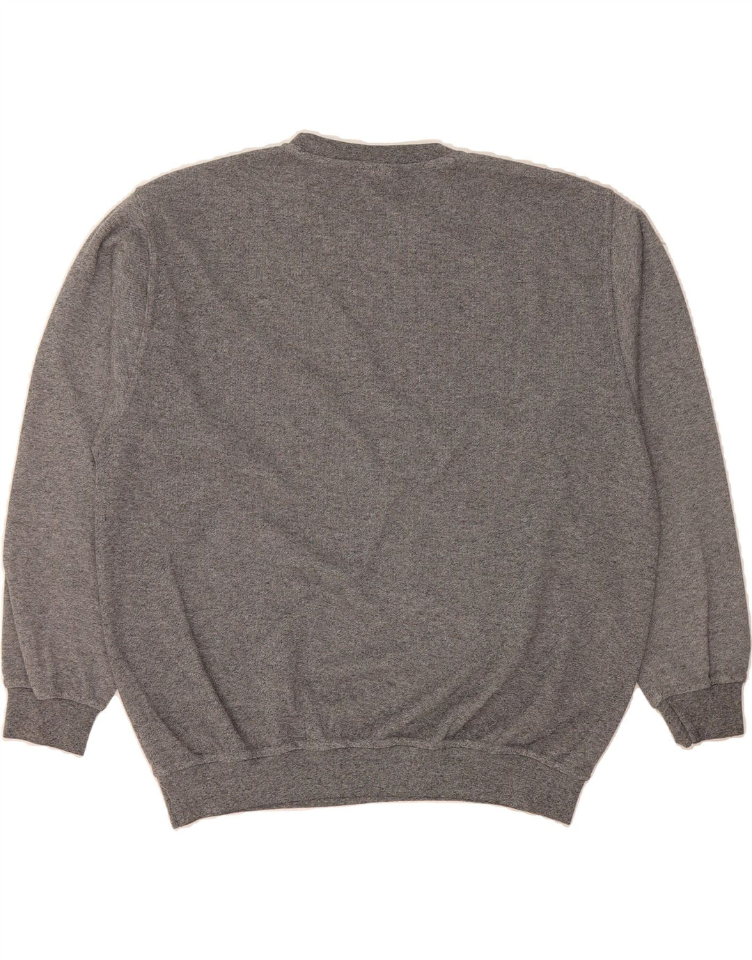 VINTAGE Mens Loose Fit Sweatshirt Jumper IT 50 Medium Grey Cotton Vintage Vintage and Second-Hand Vintage from Messina Hembry 