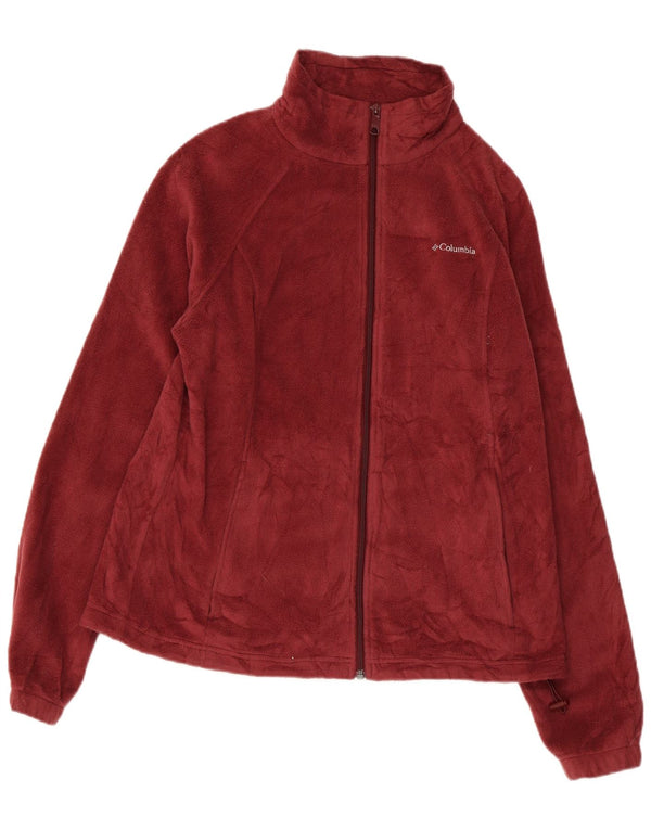 Chaqueta polar COLUMBIA para mujer ES 40 XL Poliéster burdeos