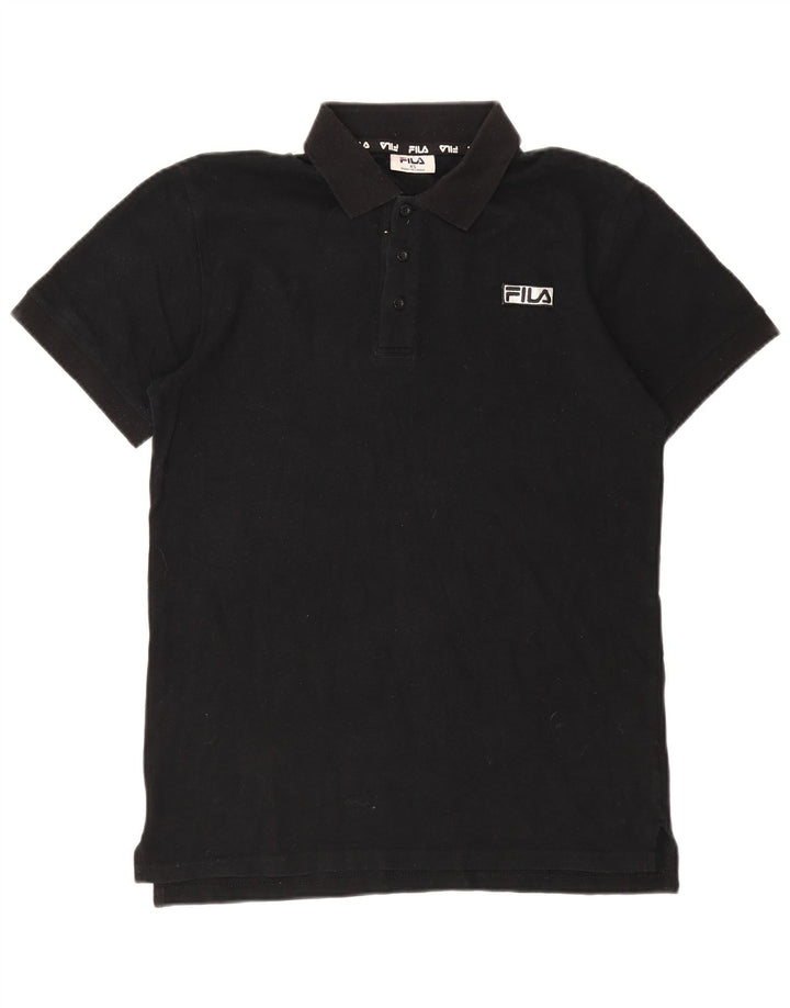 Polo Fila Hombre XS Algodón Negro