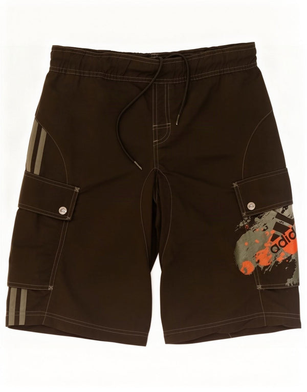 Adidas Hombre Bañador Graphic Small Caqui Poliamida