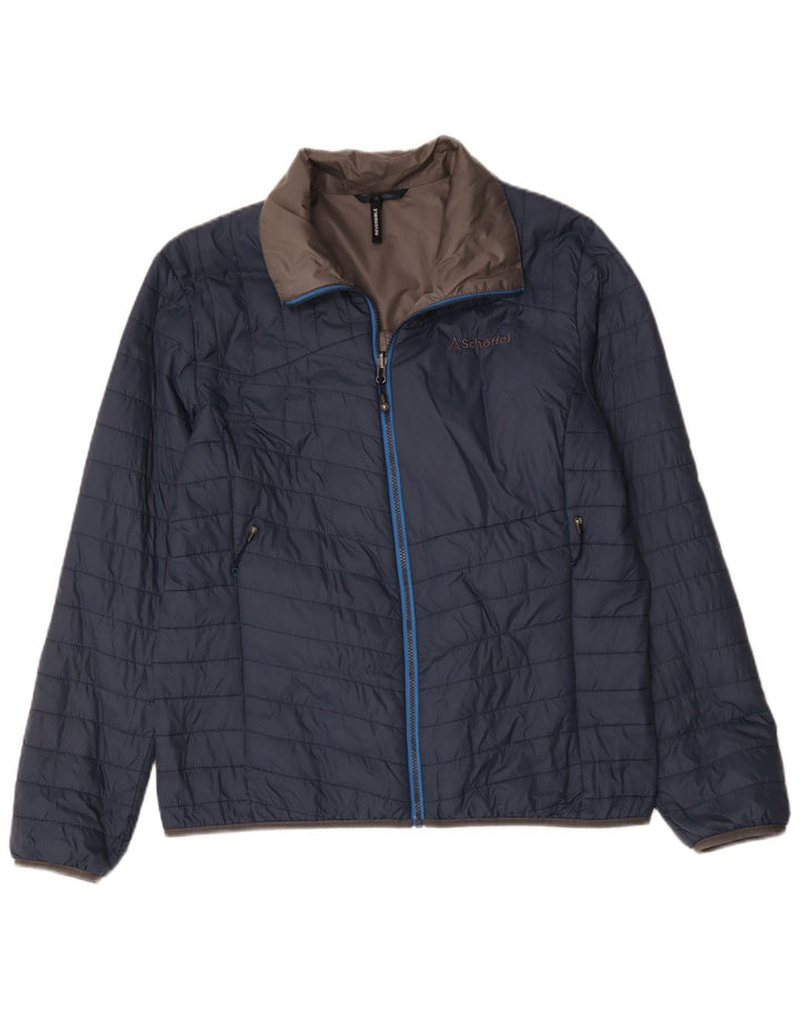 Schoffel Chaqueta acolchada para hombre UK 44 2XL Poliamida azul marino