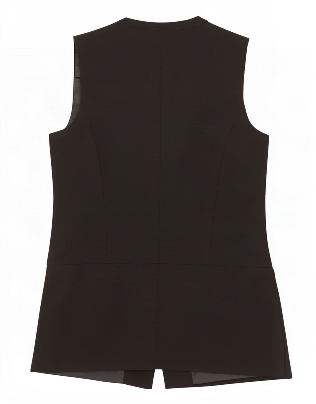 Marks & Spencer Chaleco para mujer UK 44 Mediano Negro Poliéster