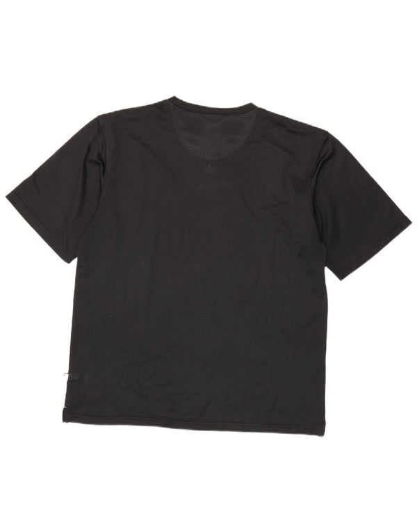 Adidas Hombre Camiseta Top Small Negro Poliéster