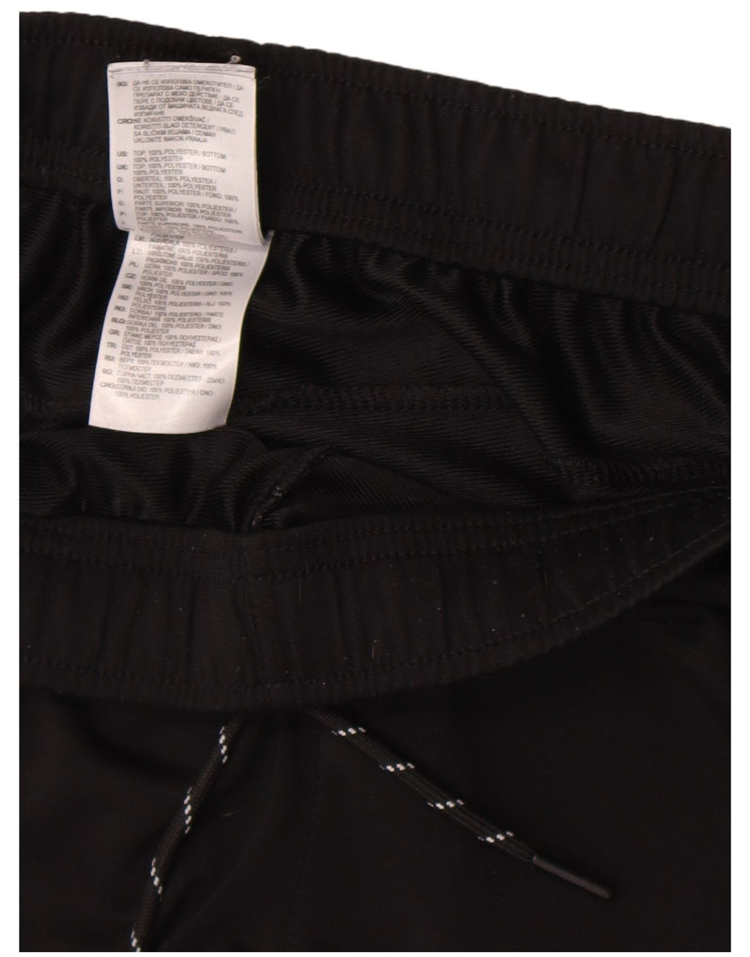 Adidas Hombre Pantalones De Chándal Joggers Medium Negro Poliéster