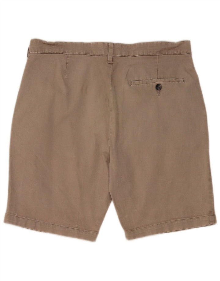 Marks & Spencer Pantalones cortos chinos para hombre W32 Algodón gris medio
