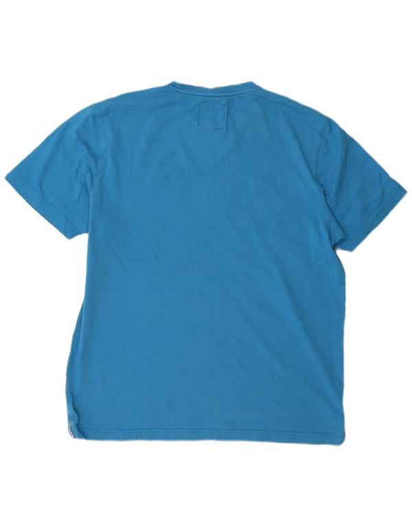 Crew Clothing Camiseta para hombre Top XL Algodón azul