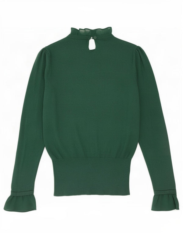 Blusa Oasis para mujer Top UK 42 Algodón verde medio