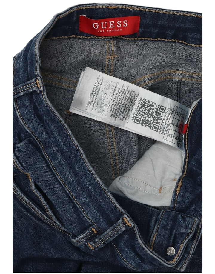 GUESS Vaqueros pitillo para mujer W29 L28 Algodón azul marino