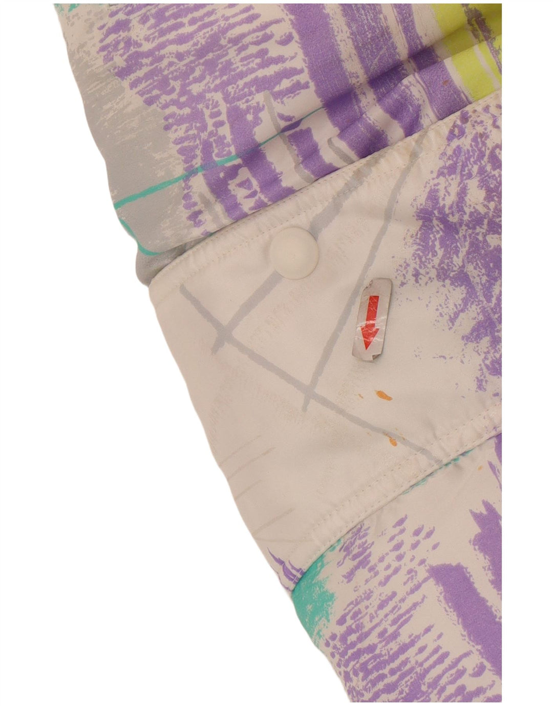 Mono de esquí para mujer Golden Team IT 44 Poliamida con bloques de color morado mediano