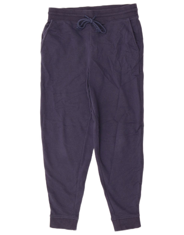 Marks & Spencer Pantalones de chándal para Mujer Joggers UK 10 Small Azul Marino