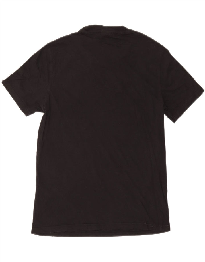 Champion Camiseta gráfica para hombre Top Medium Black Cotton