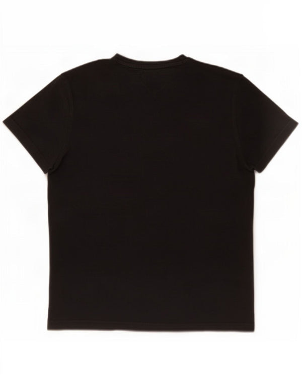 Tommy Hilfiger Camiseta Hombre Top XL Algodón Negro