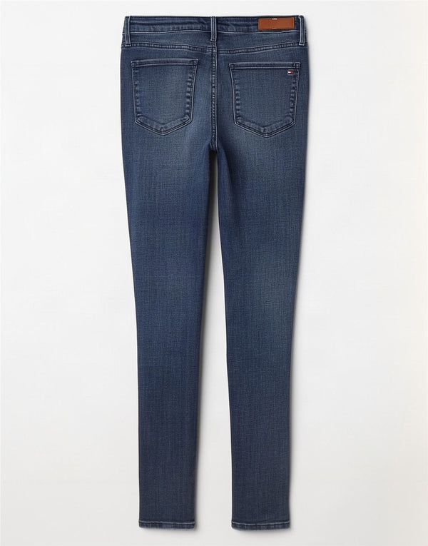 Tommy Hilfiger Vaqueros Harlem Ultra Skinny para Mujer W31 L32 Algodón Azul Marino