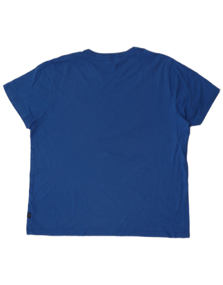 Camiseta Puma Hombre Top XL Algodón Azul