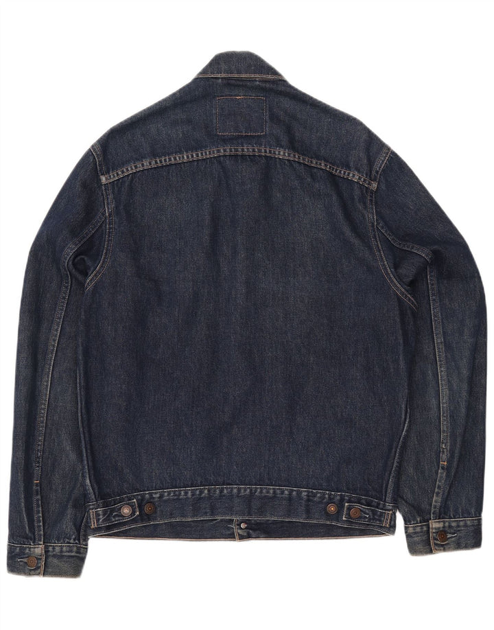 Levi's Chaqueta vaquera para hombre UK 38 Mediana Azul marino Algodón