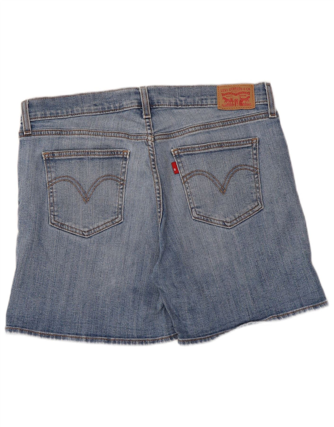 LEVI'S Shorts Vaqueros Mujer W31 Algodón Azul Medio