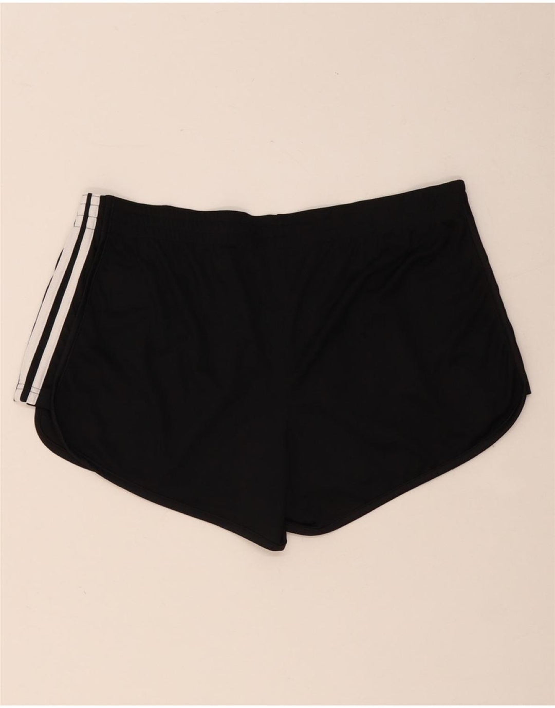 ADIDAS Pantalones cortos deportivos para mujer ES 16/18 Grande Negro Poliéster