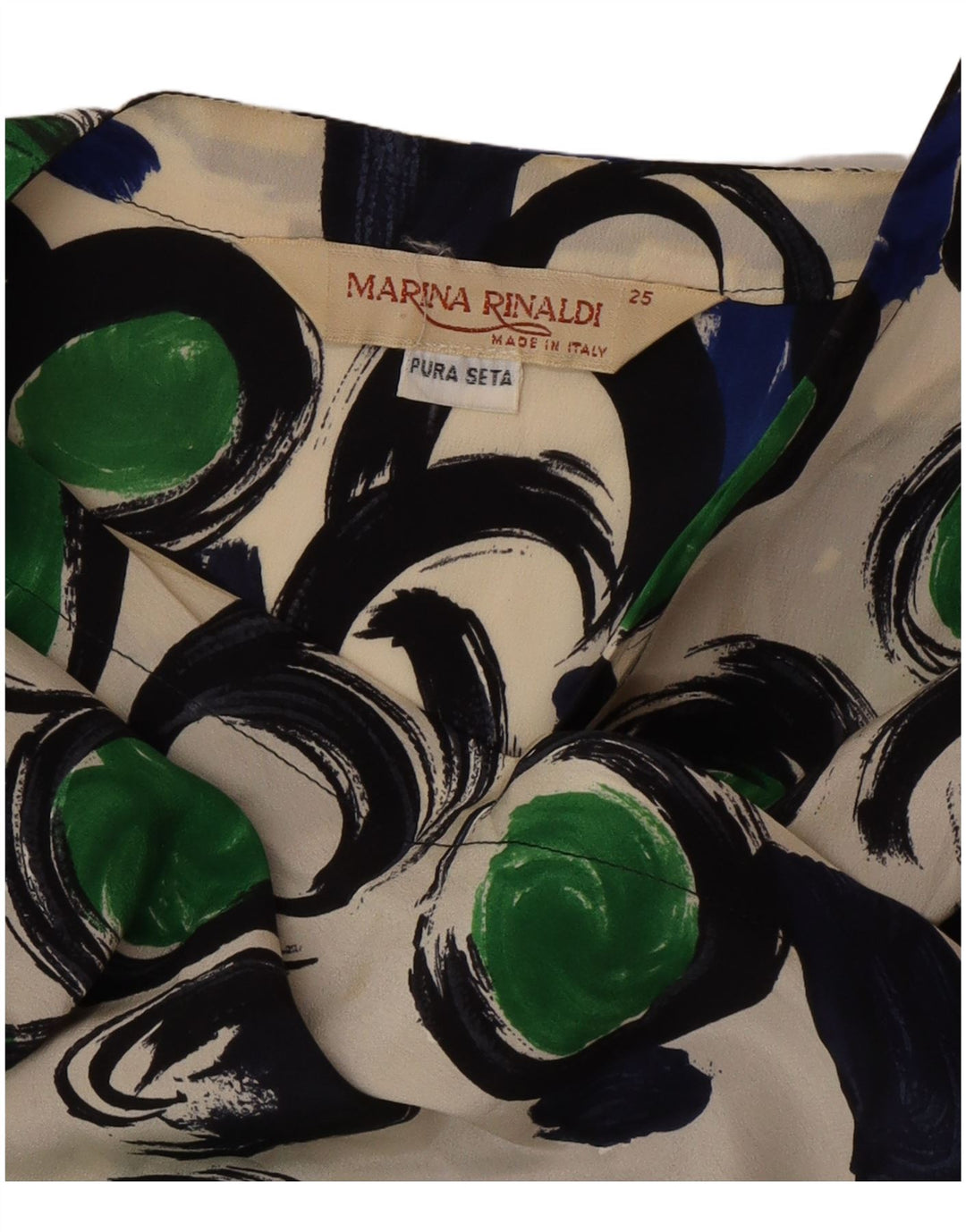 Marina Rinaldi Vestido recto para mujer Talla 25 Grande Multicolor Geométrico