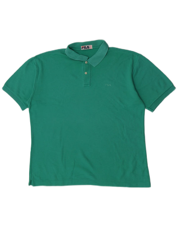 Fila Polo Hombre IT 54 XL Algodón Verde