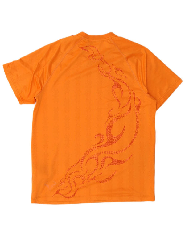 Camiseta Nike Hombre Top Medium Naranja Paisley Poliéster