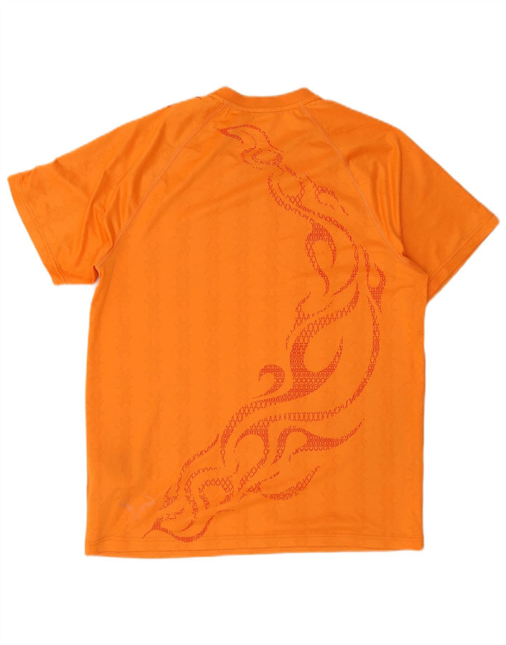 Camiseta Nike Hombre Top Medium Naranja Paisley Poliéster