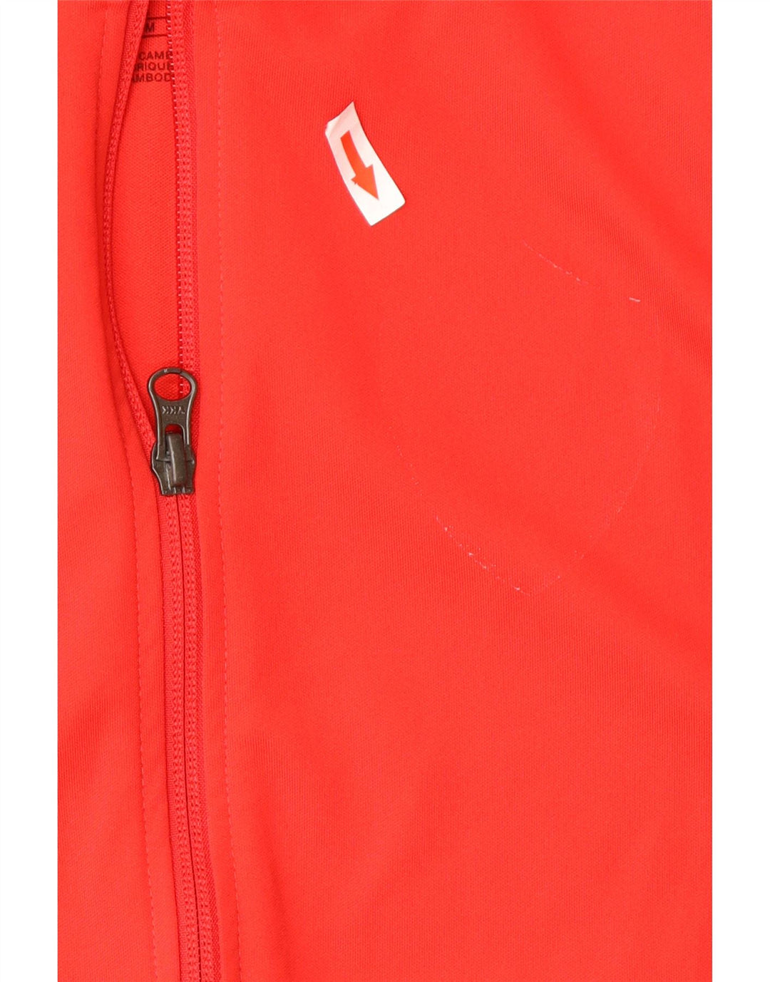 Nike Boys Dri Fit Chándal Top Chaqueta 12-13 años Grande Rojo Poliéster