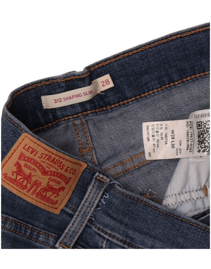 Levi's Mujer 312 Shaping Slim Jeans W28 L30 Azul