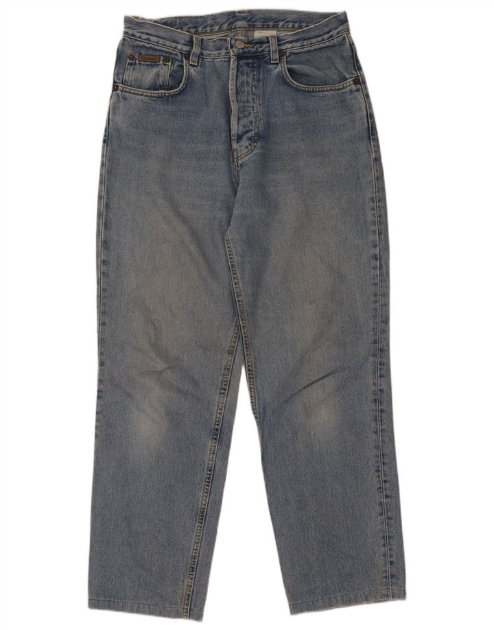 Calvin Klein Jeans rectos para hombre W30 L29 Algodón azul