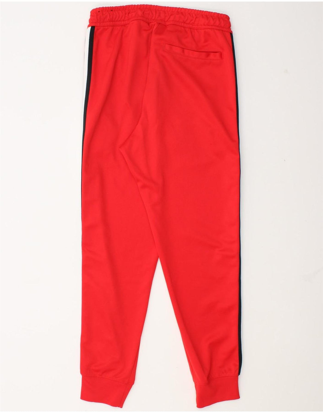 Nike Hombre Pantalones De Chándal Joggers Small Rojo Colorblock Poliéster