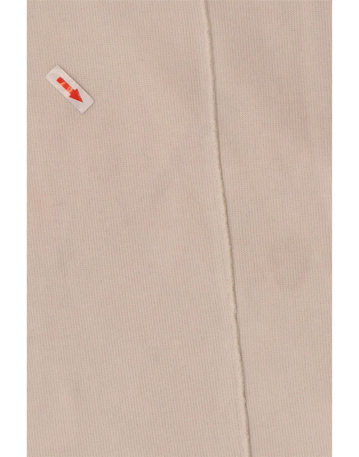 Zara Mujer Top Manga Larga UK 44 Medio Algodón Blanco