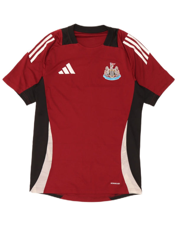 Adidas Hombre Newcastle United Graphic Camiseta Top Small Granate Colorblock