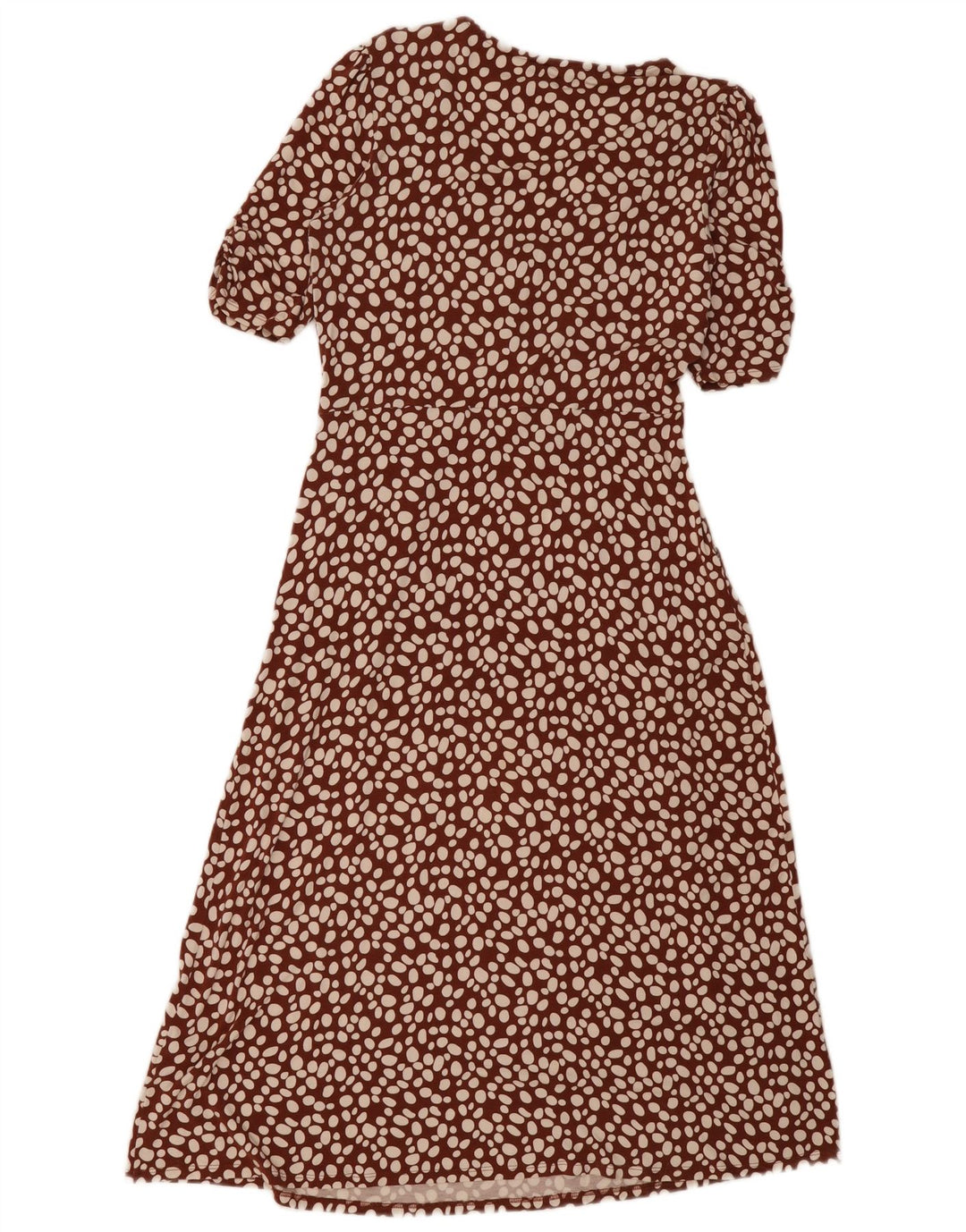 Vestido largo Boden para mujer UK 42 Marrón medio manchado