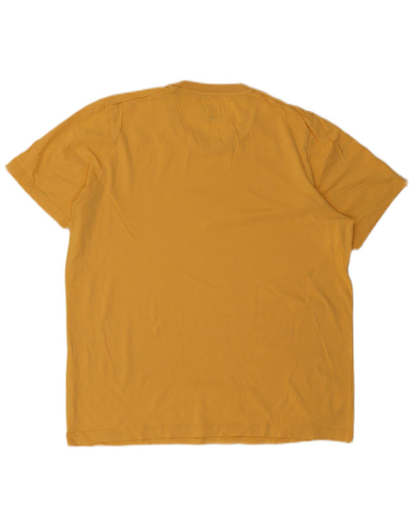 ADIDAS Mens Terrex Regular Fit Graphic Camiseta Top Grande Amarillo