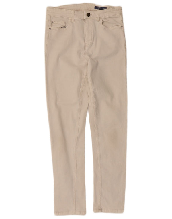 Marks & Spencer Jeans The Lily Slim para Mujer UK 10 Small W28 L27 Algodón Beige