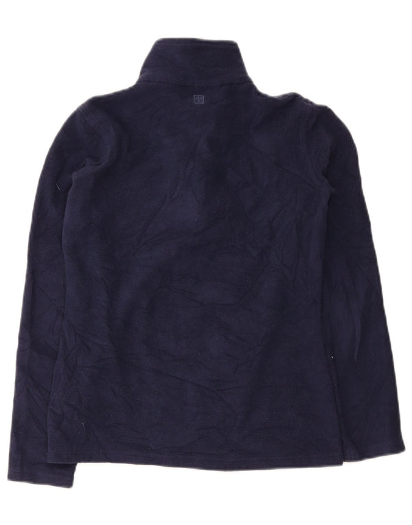 Jersey de forro polar con cuello y cremallera para mujer Mountain Warehouse UK 40 Small Azul marino