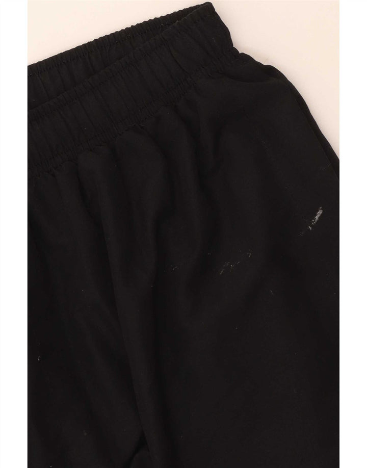 Pantalones cortavientos con estampado Canterbury para hombre, poliéster negro pequeño