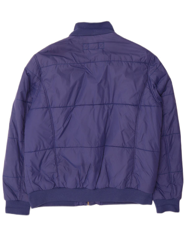 Peckott Chaqueta acolchada para hombre UK 44 2XL Poliamida azul marino