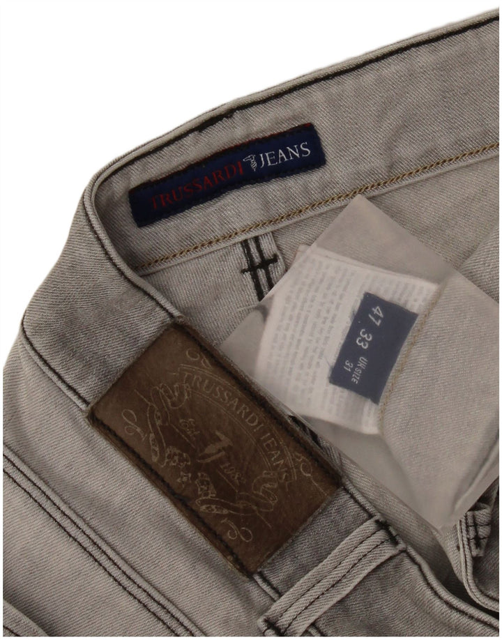 Vaqueros Trussardi Hombre Slim W31 L33 Algodón Gris
