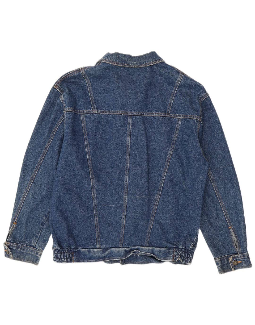Chaqueta vaquera vintage para hombre IT 48 Algodón azul medio