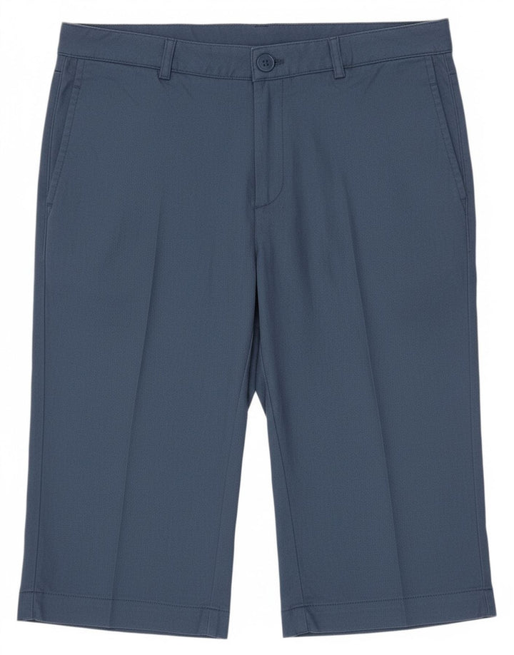 Fila Pantalones Capri para Mujer UK 16 Large W36 L17 Poliamida Azul Marino