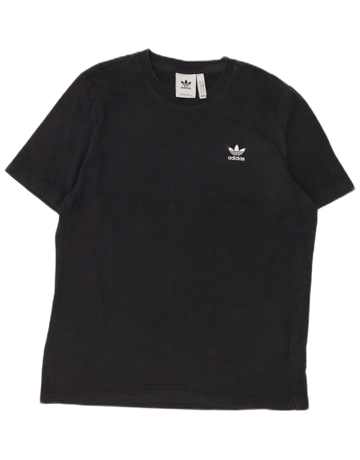 Camiseta Adidas Hombre Top Medium Negro Algodón