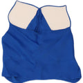 Zara Mujer Crop Halter Top UK 8 Small Viscosa Azul