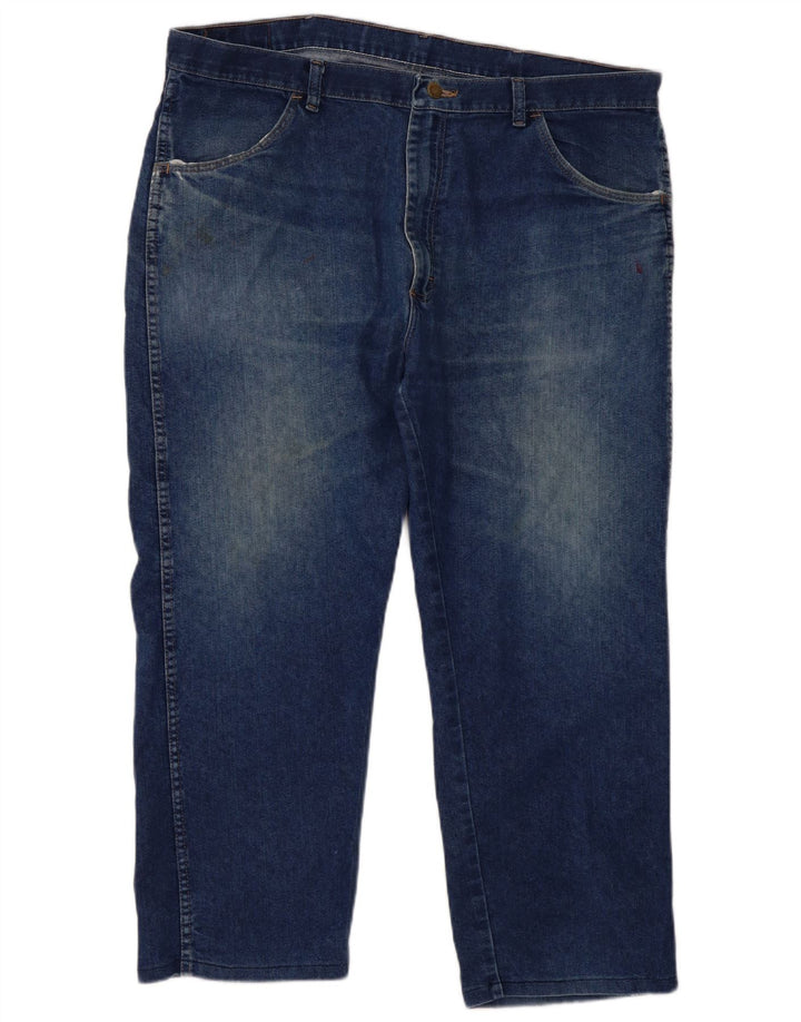 Vaqueros Wrangler Mujer Regular Fit Rectos W40 L29 Algodón Azul
