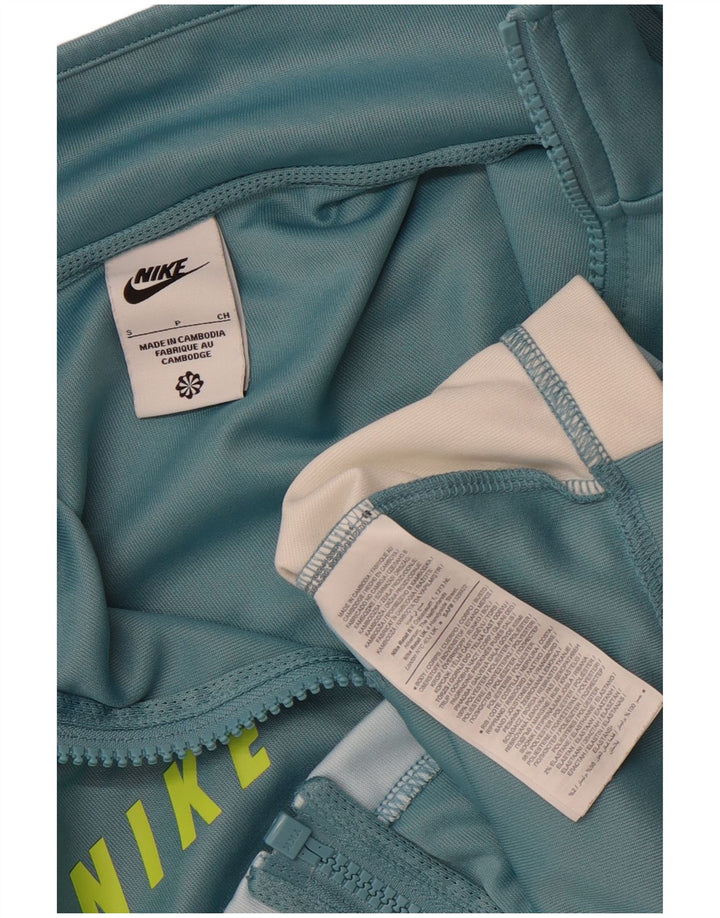 Nike - Chaqueta de chándal con gráfico extragrande para mujer, talla S, color azul