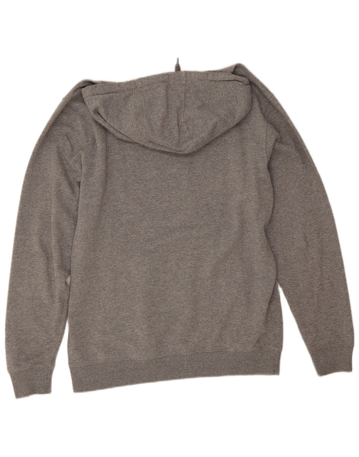 Vans Hombre Sudadera Con Capucha Gráfica Jersey Pequeño Gris Algodón