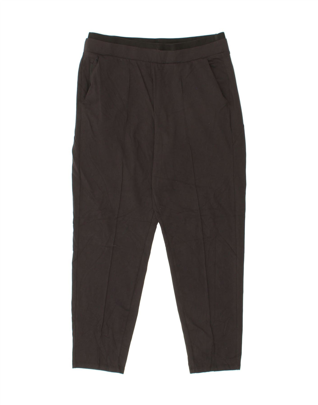 ATHLETA Womens Leggings UK 14 Medium  Black Nylon Vintage Athleta and Second-Hand Athleta from Messina Hembry 