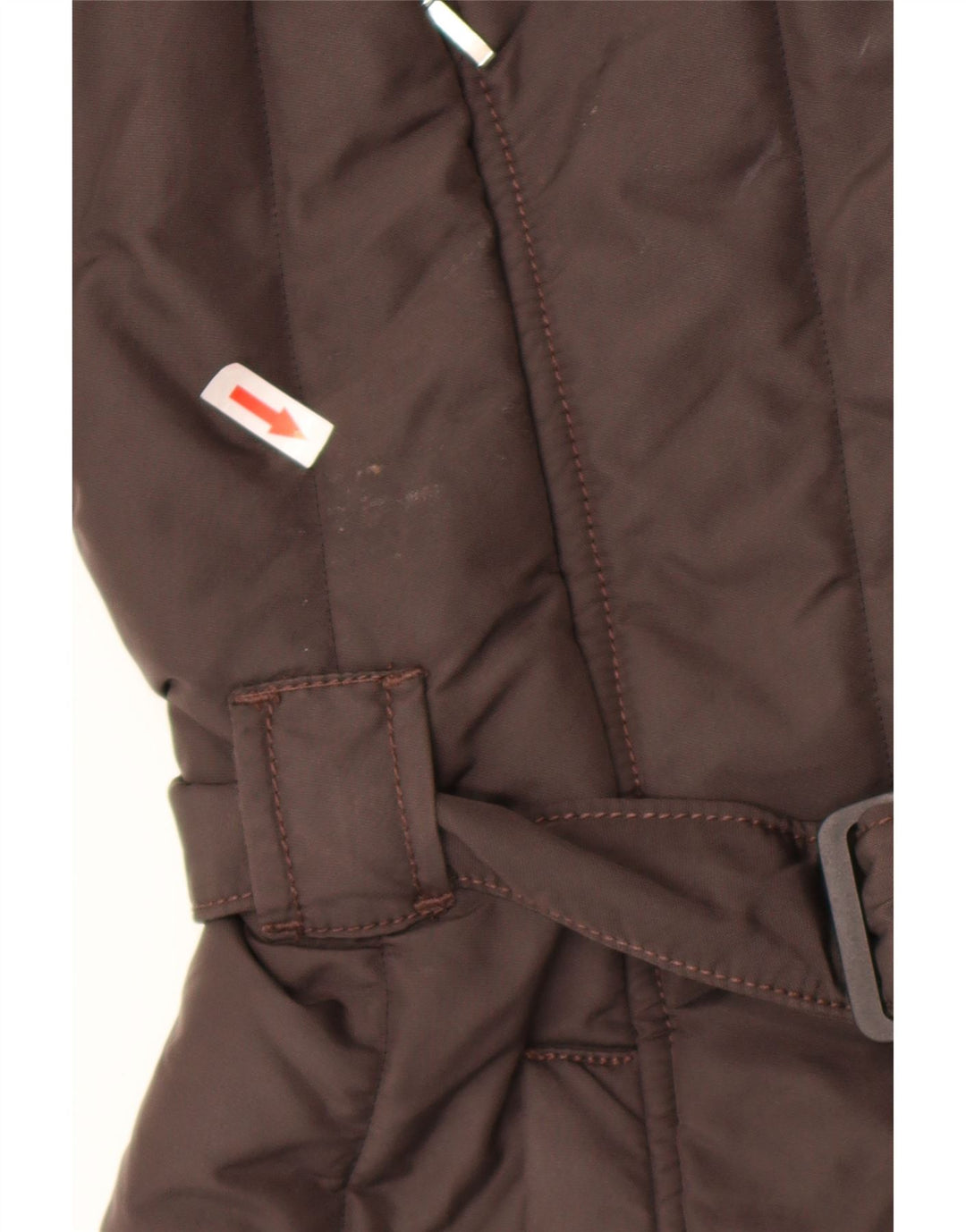 Refrigiwear Abrigo cortavientos Cruz para mujer UK 44 Nylon marrón medio