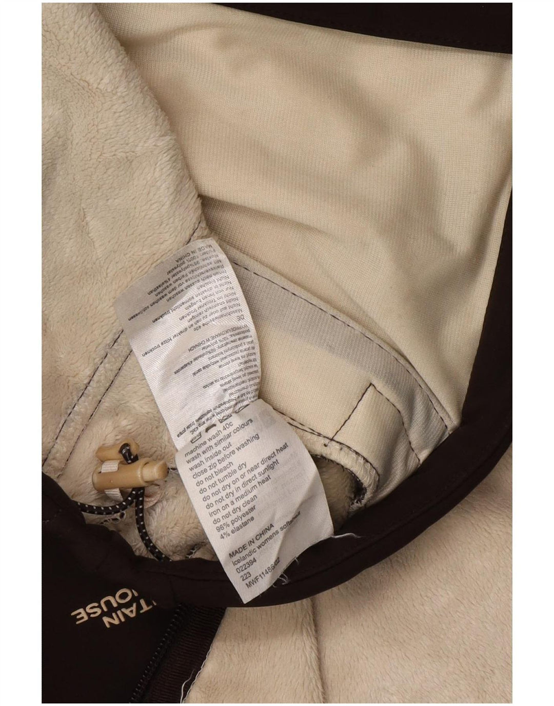 Chaqueta cortavientos con capucha para mujer Mountain Warehouse UK 44 Grande Marrón