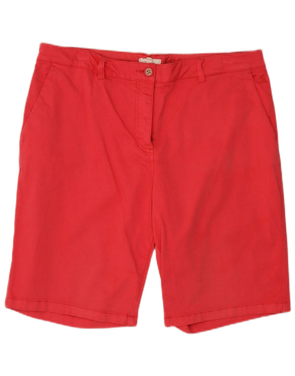 Joules Pantalones cortos chinos para mujer UK 46 Large W37 Algodón rosa